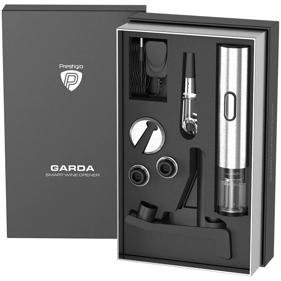 Автоматический винный штопор PRESTIGIO GARDA — Изображение №15