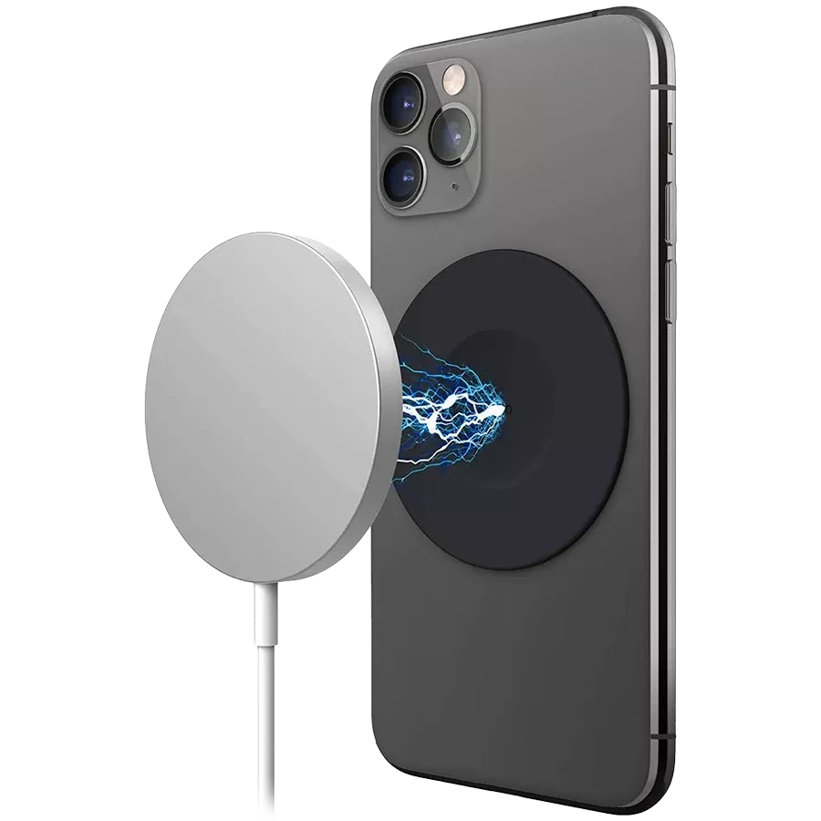 ELAGO  для iPhone, ЧёрныйMagSafe Guide silicone sticker — image №1
