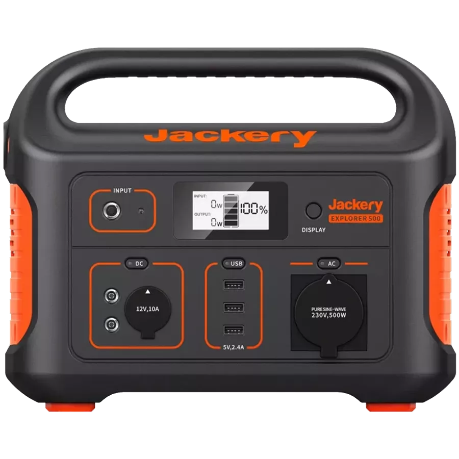 Портативная зарядная станция JACKERY EXPLORER 500 / 500 Вт / 518 Вт⋅ч / LiFePO4 — Изображение №1