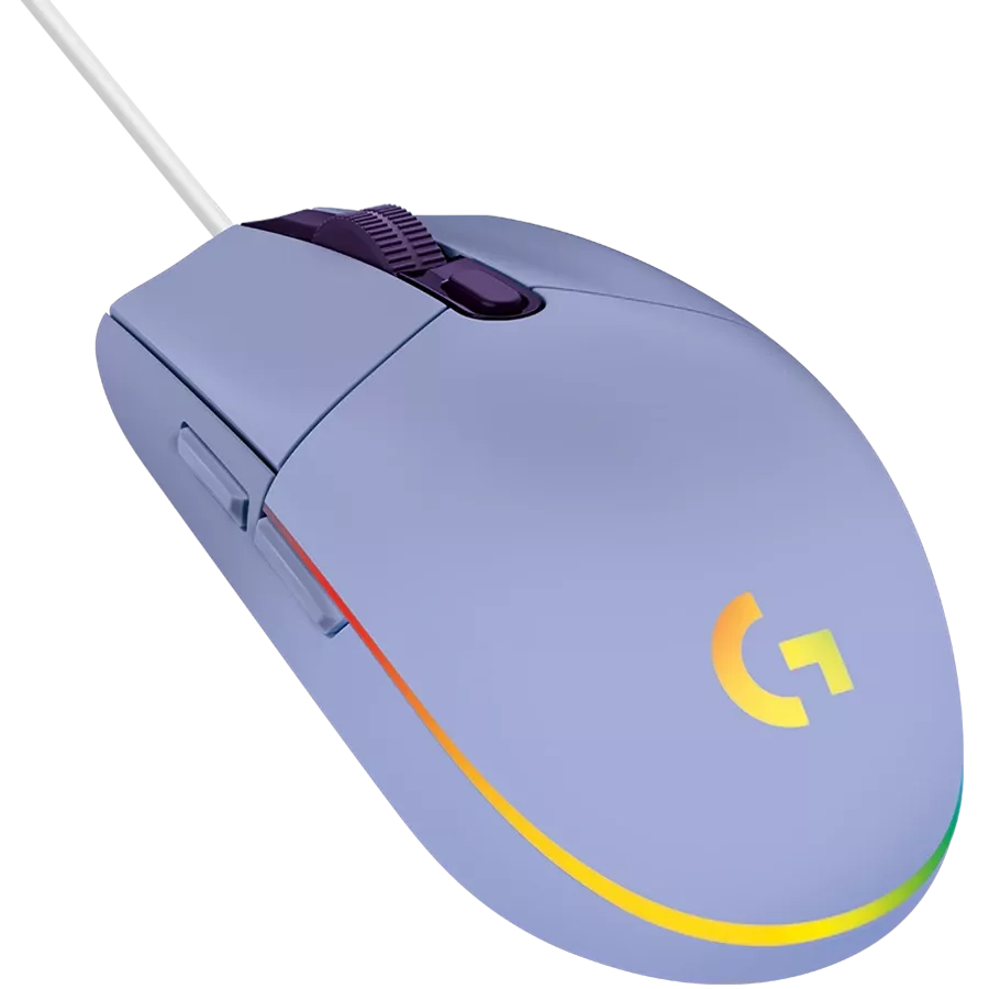 Миша LOGITECH G102 Lightsync USB Lilac (L910-005854) — Зображення №2