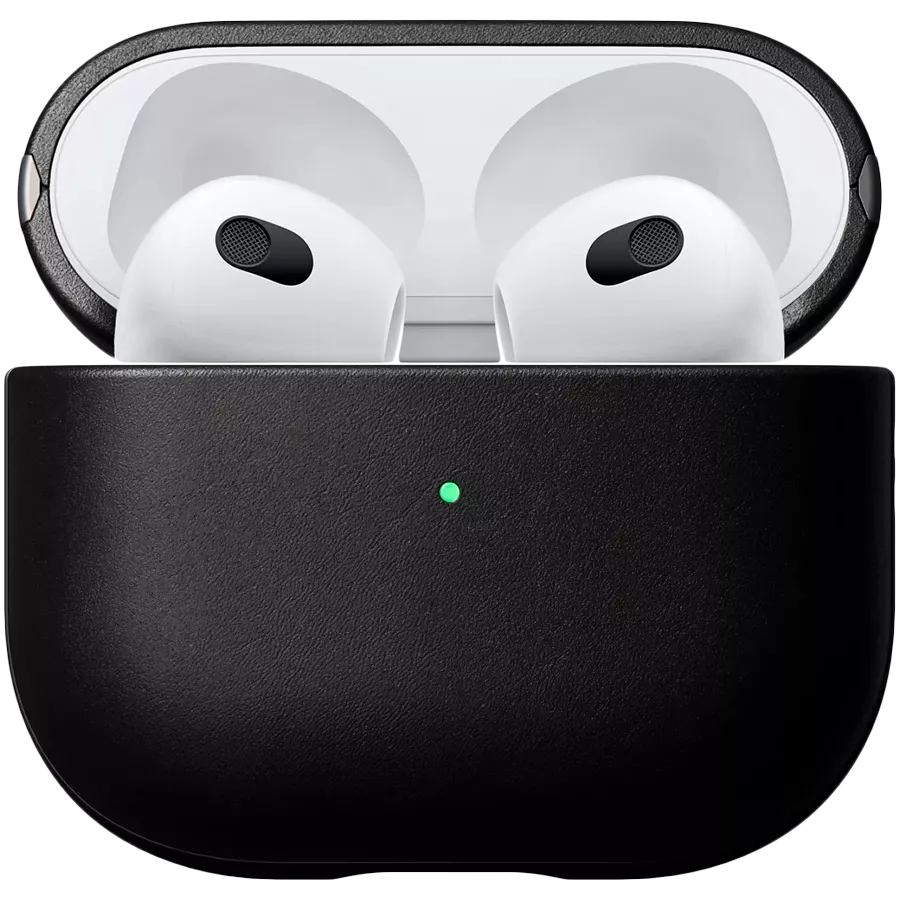 Чехол NOMAD Modern из кожи для AirPods (Gen. 3), Чёрный — image №1