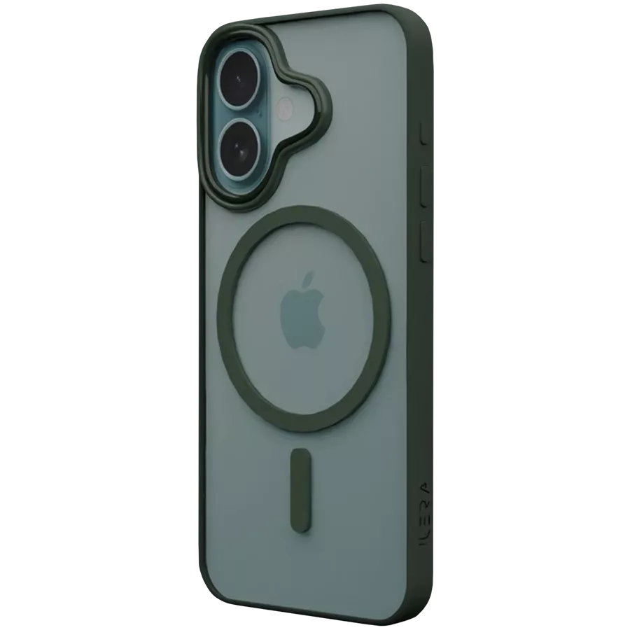 iLera Պատյան ColorAnt Clear հետ MagSafe Deep Green for iPhone 16 — image №1