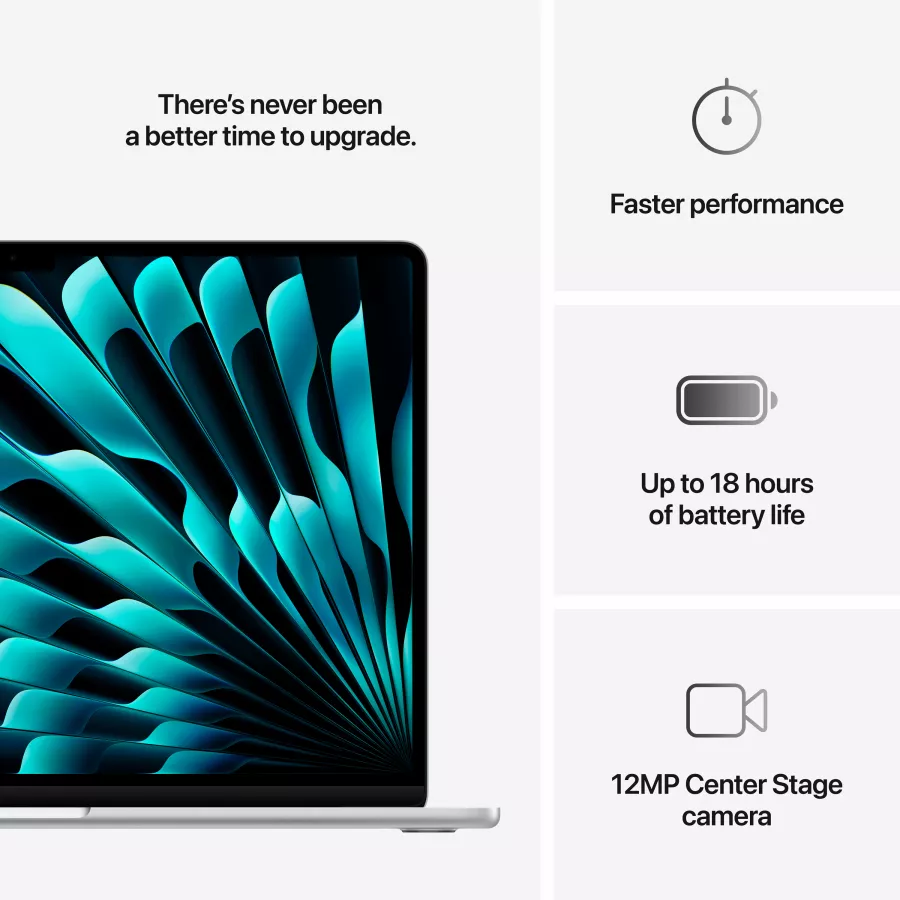Apple MacBook Air 15.3"  Apple M4 (10C CPU/10C GPU), 24 GB, 512 GB, Silver, 2025 — Image №11