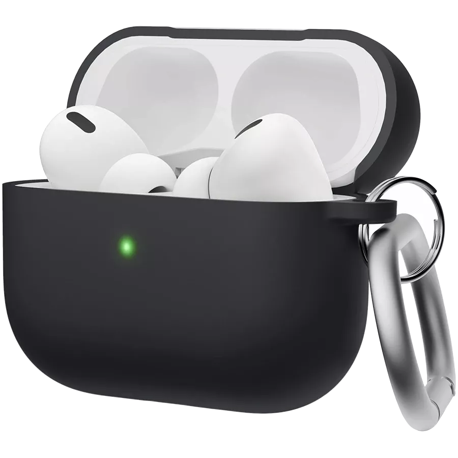 Чехол Elago Liquid Hybrid Hang Case для Airpods Pro 2 Black — Изображение №1