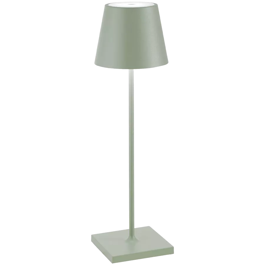 ZAFFERANO POLDINA PRO TABLE LAMP 111x380mm. SAGE GREEN 2.2W LED 185/203 lm. — Image №1