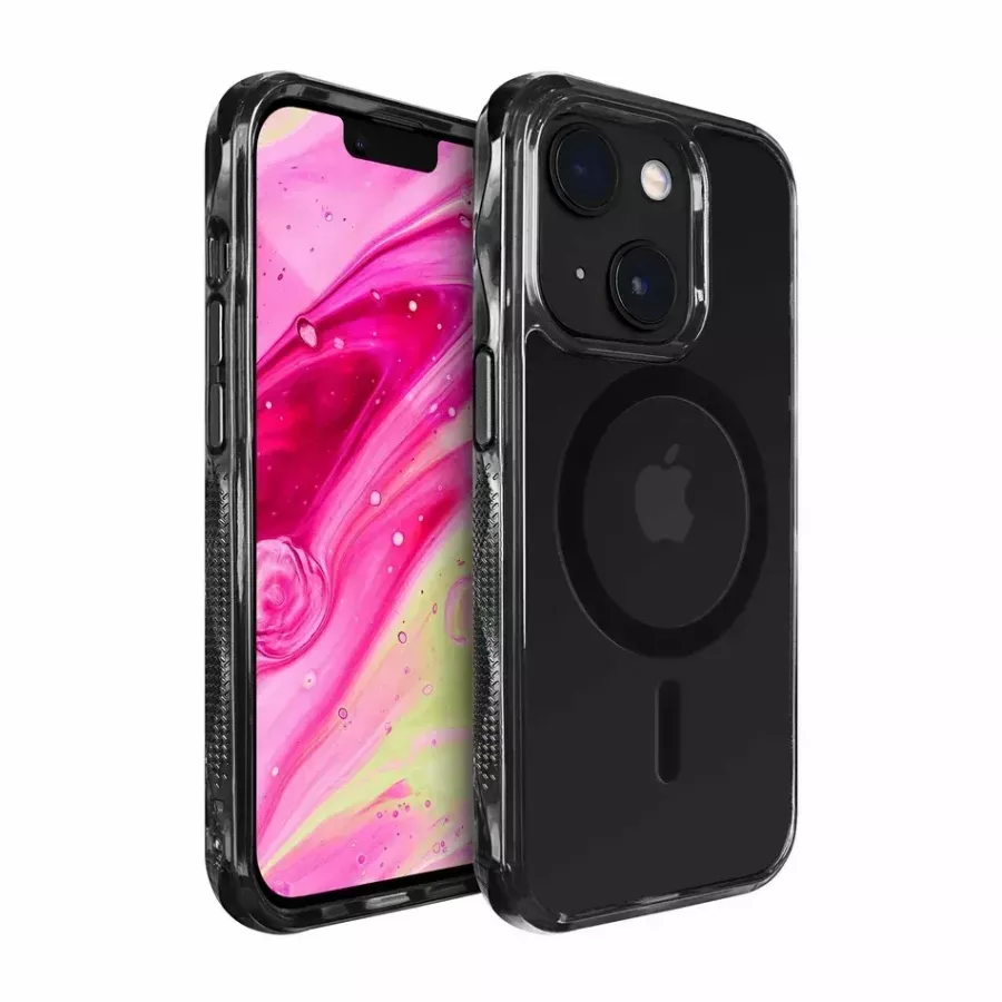 Чохол LAUT CRYSTAL MATTER X with MagSafe Чорний/прозорий для iPhone 14 Plus — Зображення №3