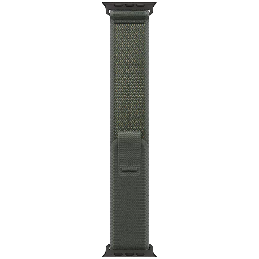 APPLE 49mm Trail Loop - Black Titanium Finish Band Extension Trail Loop - Black Titanium Finish Green for Apple Watch 44/45/46/49 mm — Image №1