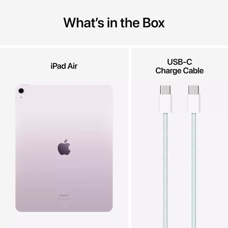 iPad Air 13 M2, 256 GB Wi-Fi 2024, Purple — Image №9