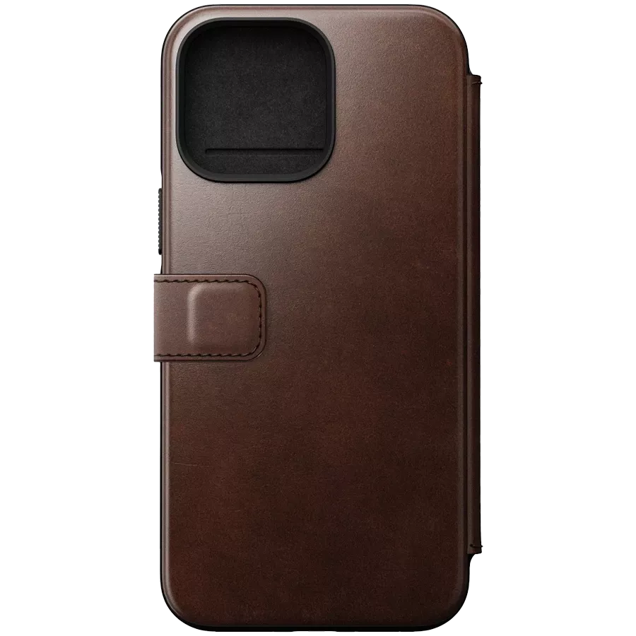 NOMAD Smart Folio Modern Folio με MagSafe, Καφέ for iPhone 14 — Εικών №2
