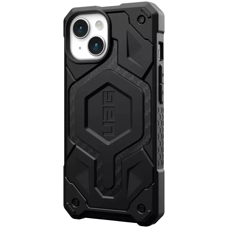 Чехол UAG Monarch Pro с MagSafe для iPhone 15, Чёрный — image №2