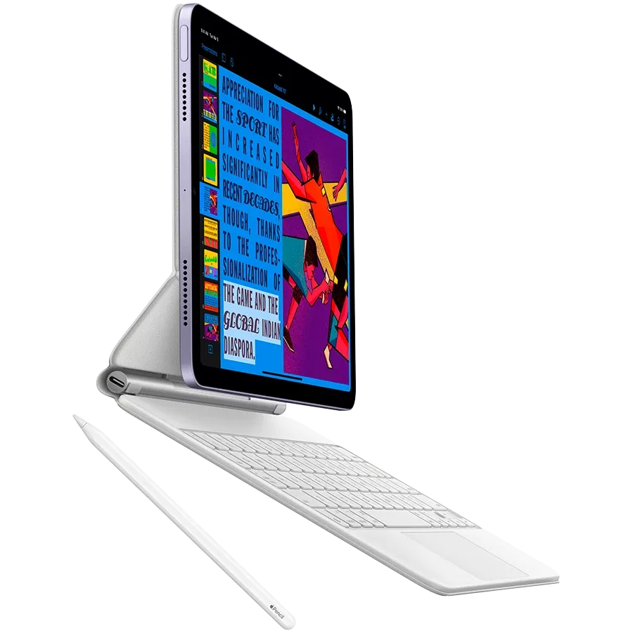 iPad Air 5, 64 GB, Wi-Fi+Celular, Starlight — image №5