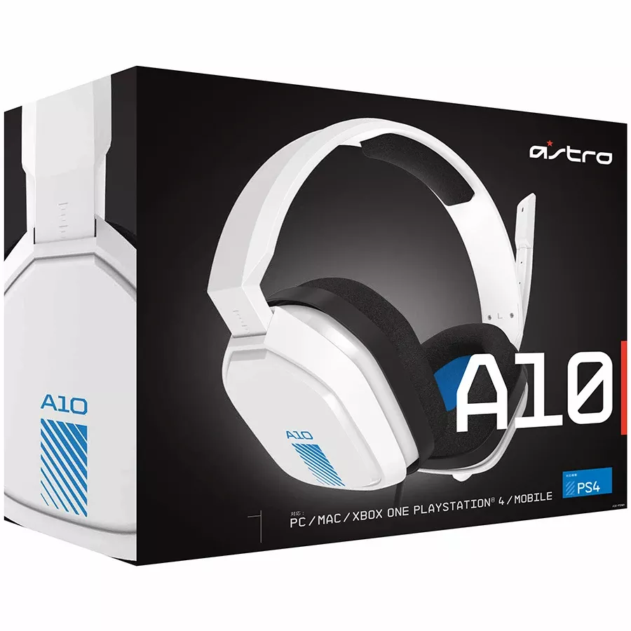 LOGITECH Astro A10 {Проводная} Игровая гарнитура, Белый — Изображение №2