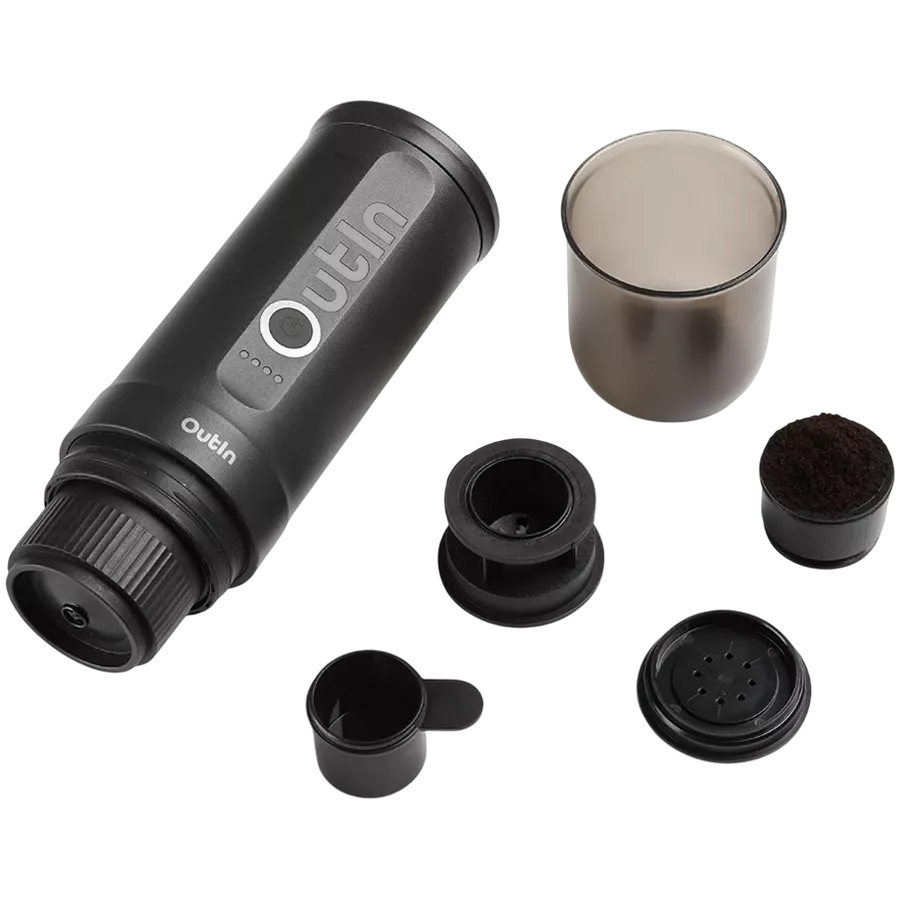 OUTIN Coffee Machine Plus Set, Space Gray — Изображение №4