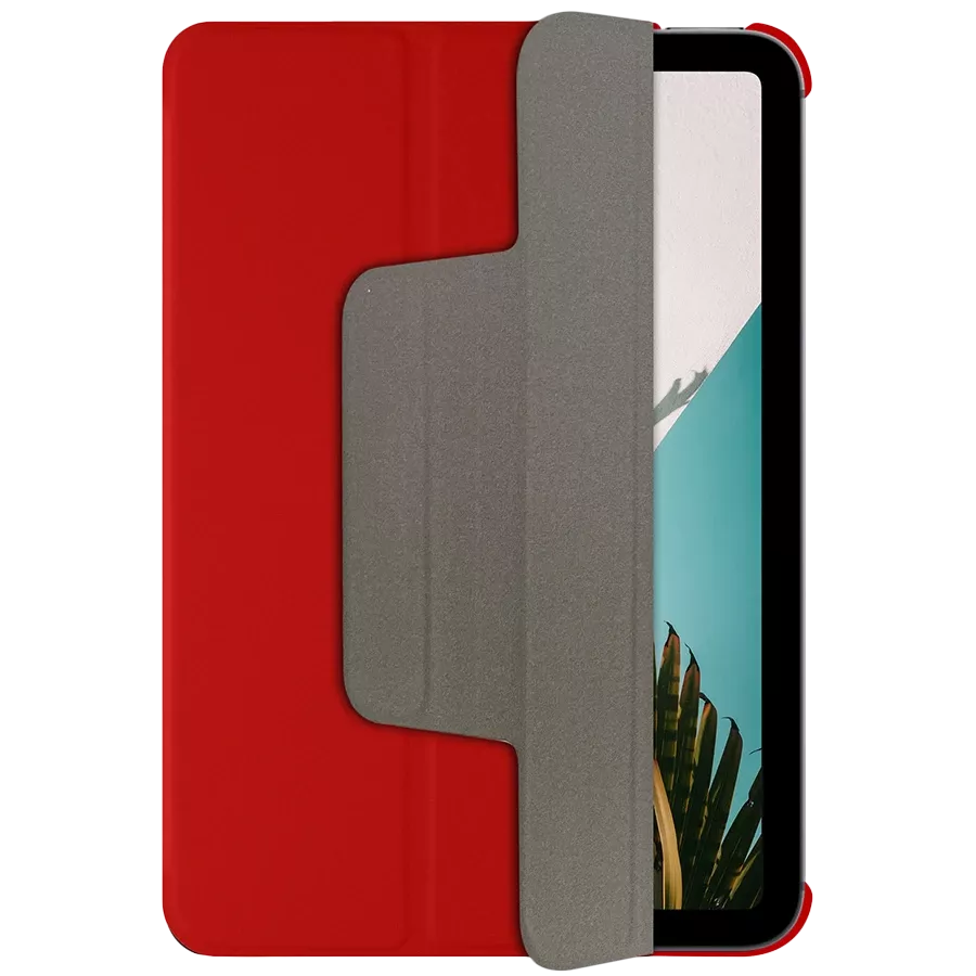 Обложка Smart Folio MACALLY Bookstand  Красная для iPad mini (6-го поколения) — Изображение №1
