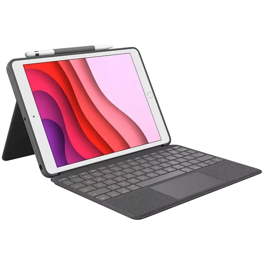 Keyboard Case LOGITECH (CIS) Combo Touch  for iPad (7th generation) — სურათი №1