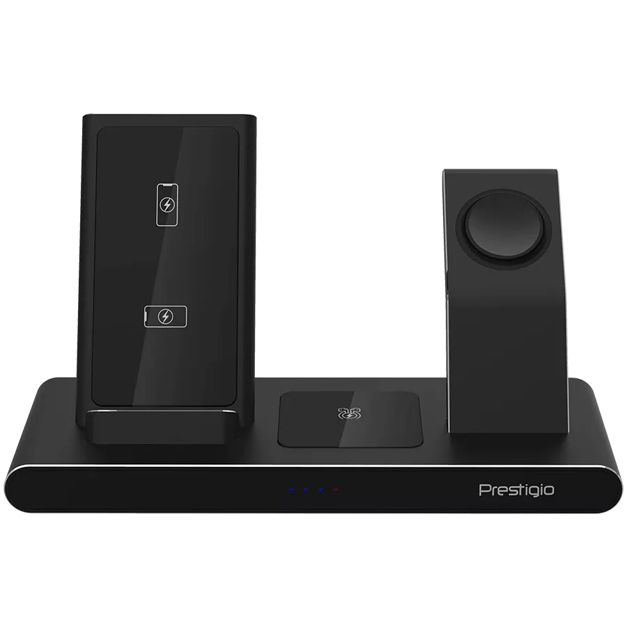 PRESTIGIO ReVolt A7 Wireless Charger, 10 W, Black — Image №2
