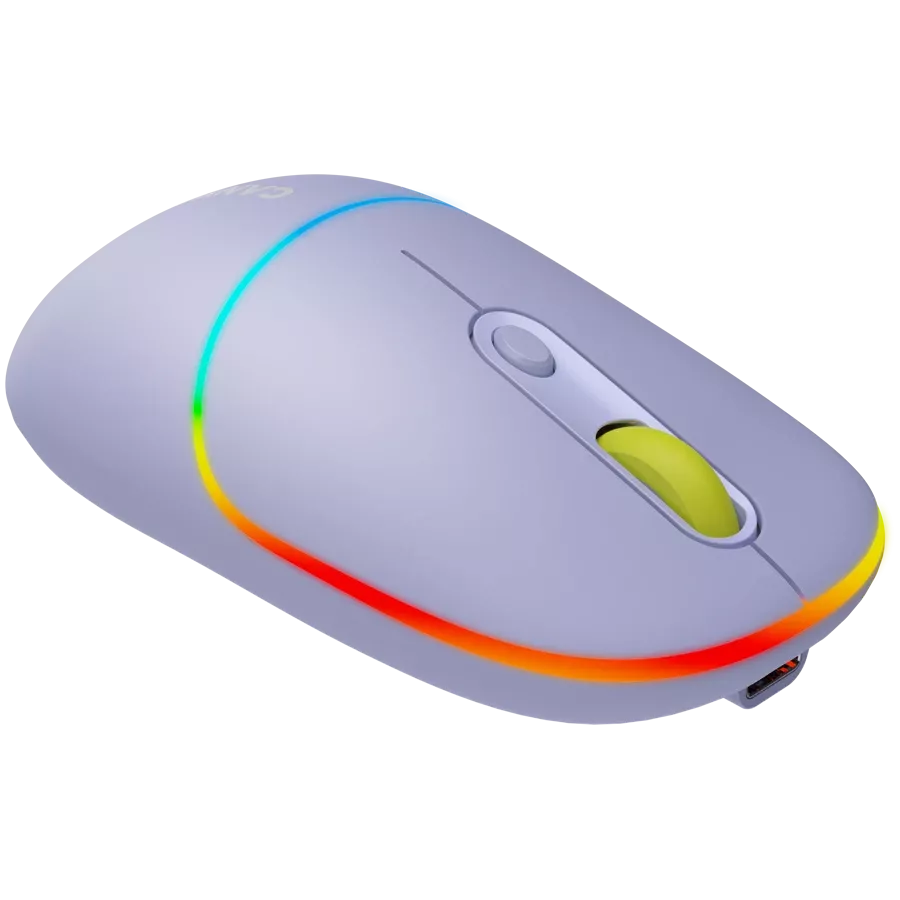 Миша CANYON MW-22 Dual Band RGB Wireless Mountain Lavender (CNS-CMSW22ML) — Зображення №5