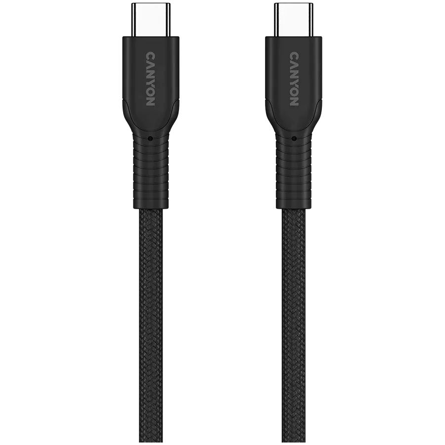 CANYON USB-C Cable, 1 m, Black — Image №3