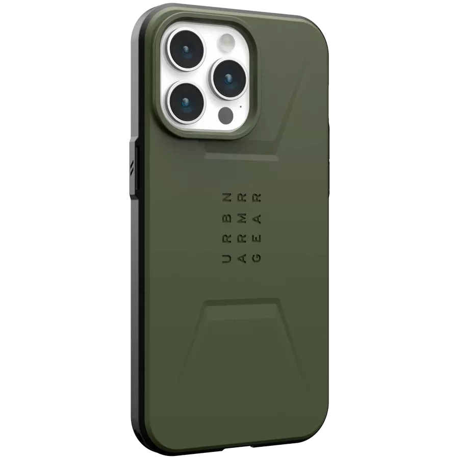 Чехол UAG Civilian с MagSafe для iPhone 15 Pro Max, Olive — image №3
