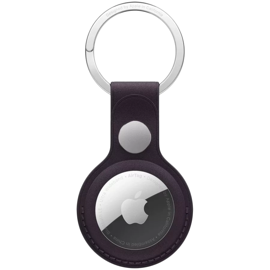 APPLE FineWoven Key Ring для AirTag, Blackberry — Изображение №1