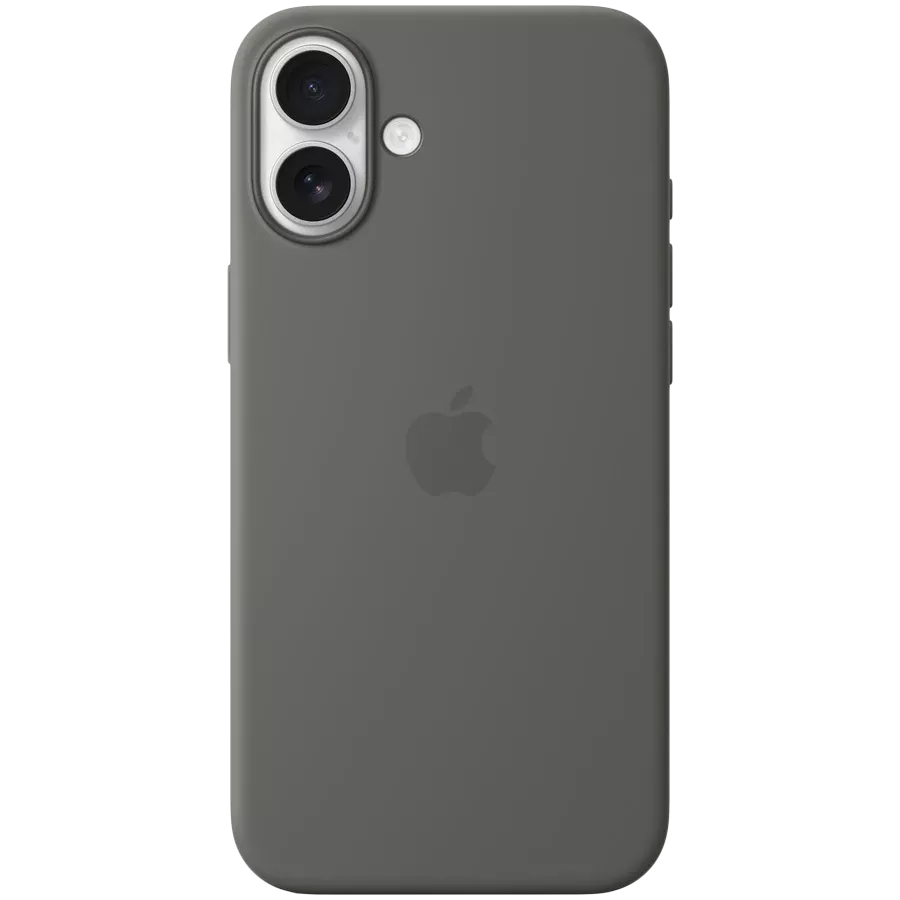 APPLE Case Silicone Case with MagSafe with MagSafe, Stone Gray for iPhone 16 Plus — Image №1