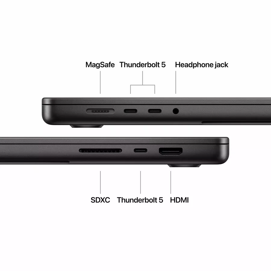 MacBook Pro 16.2"  M4 Pro (14C CPU/20C GPU), 24 GB, 512 GB, Space Black — Image №7