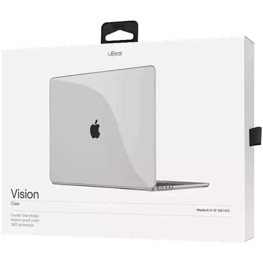UBEAR Чехол-накладка Vision  Прозрачный для MacBook Air 15.3 — image №2