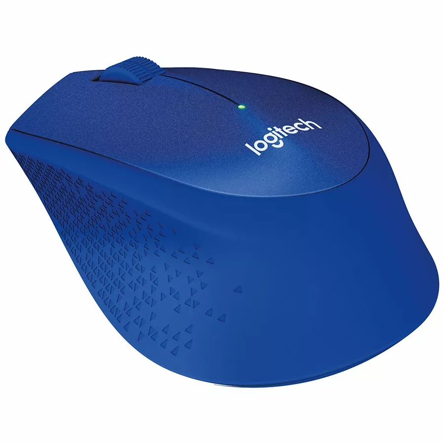 Миша LOGITECH M330 Silent Plus Blue (L910-004910) — Зображення №1
