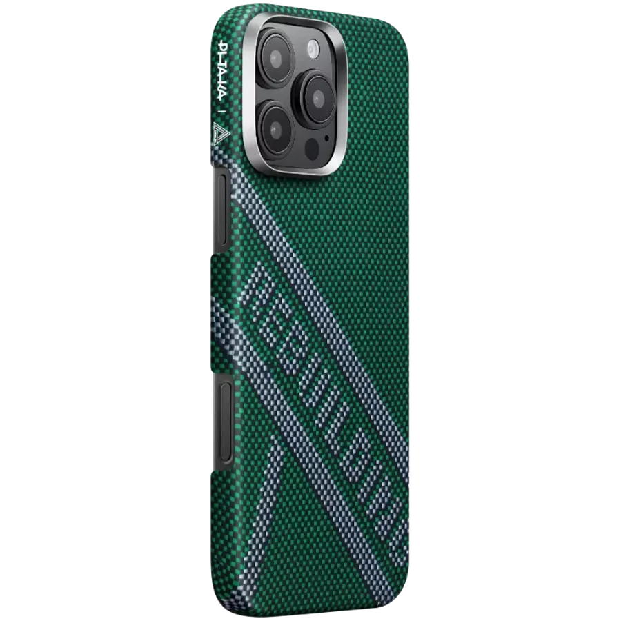 Husă PITAKA Re-TROS Tactile Woven cu MagSafe pentru iPhone 16 Pro, Refining — image №1