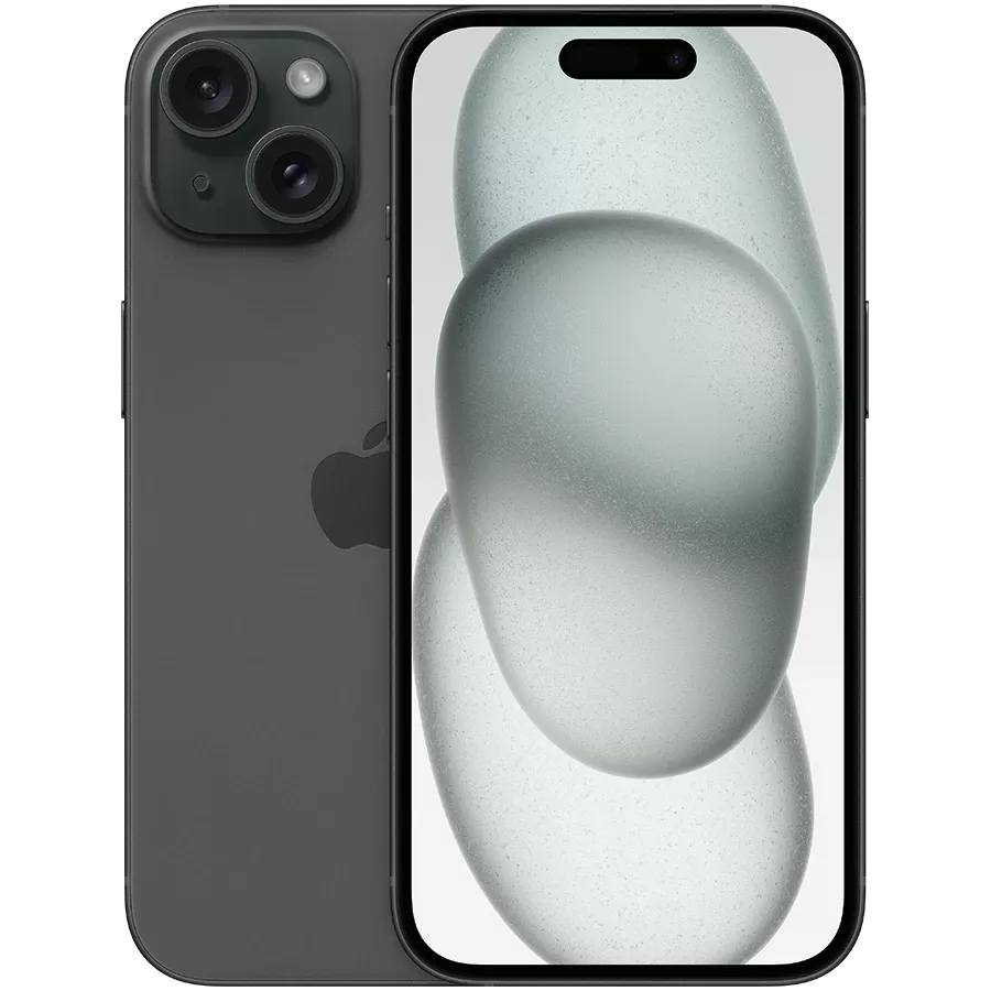iPhone 15, 256 ГБ, Black — Зображення №1