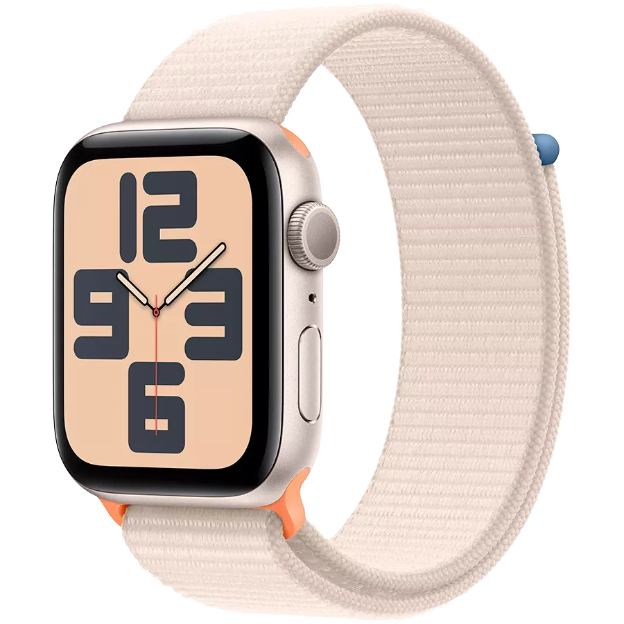 Apple Watch SE GPS Gen.2 (2023)  Starlight Sport Loop, 44mm, Starlight — Image №1