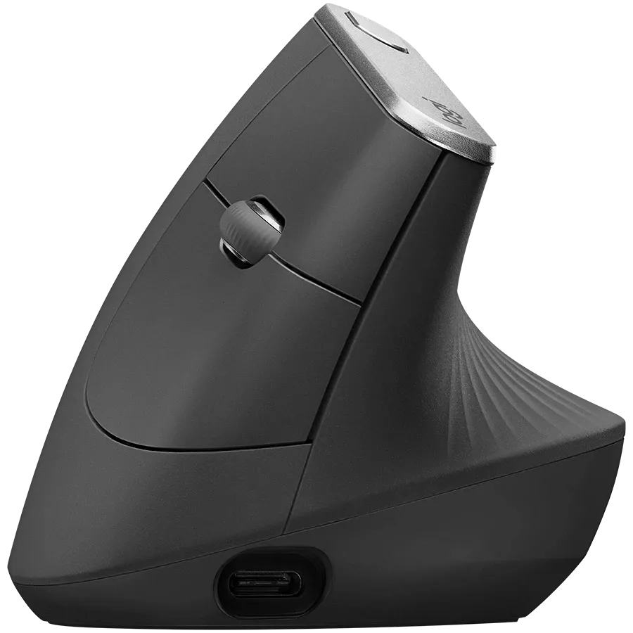 LOGITECH MX Vertical Mouse, Bluetooth, Graphite — Image №3