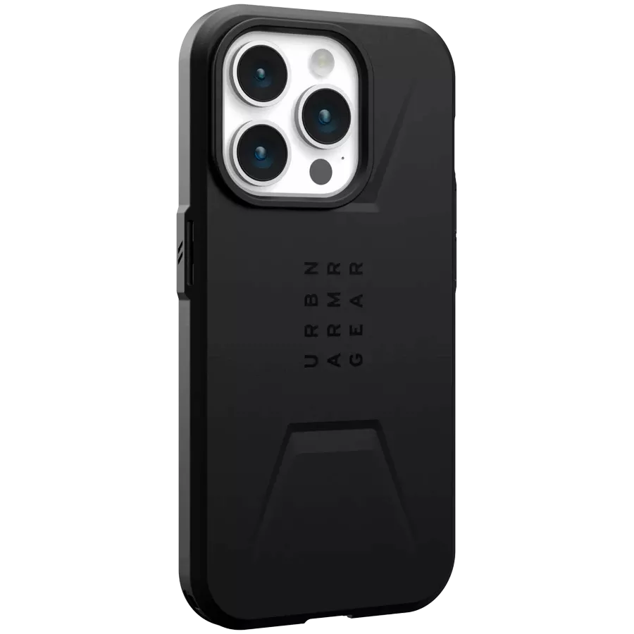 UAG Қорғаныс корпусы Civilian MagSafe with MagSafe Қара for iPhone 15 Pro — image №3