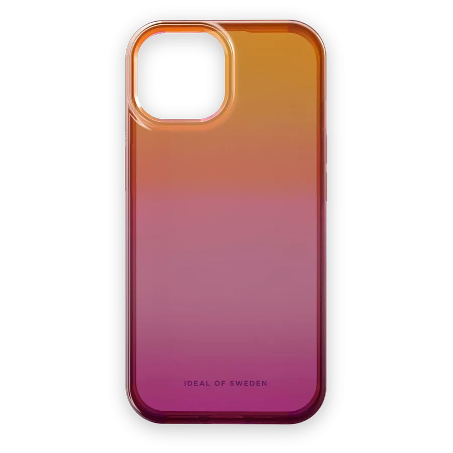 Чехол IDEAL OF SWEDEN Clear Case  Vibrant Ombre для iPhone 15 — Изображение №1