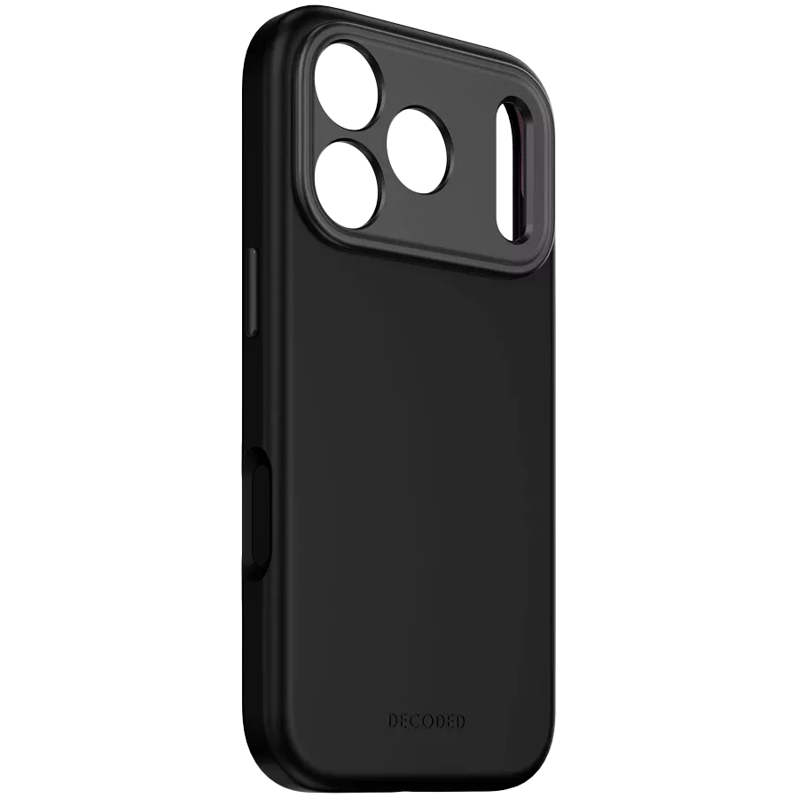DECODED Чехол Antimicrobial Silicone MagSafe with MagSafe, Чёрный фантом для iPhone 17 Pro — Изображение №3