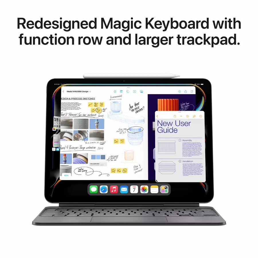 iPad Pro 11 M4, 2 TB Wi-Fi+4G Standard glass 2024, Silver — Image №7