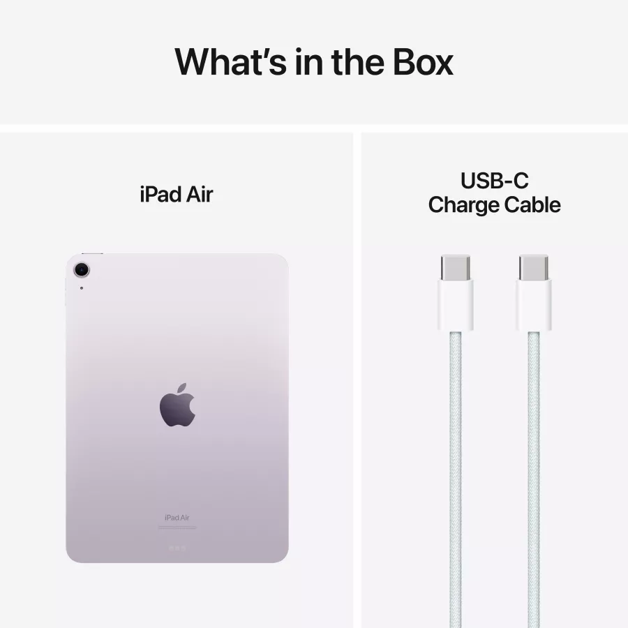 iPad Air 11 (M2), 128 GB, Wi-Fi, Purple — Image №9