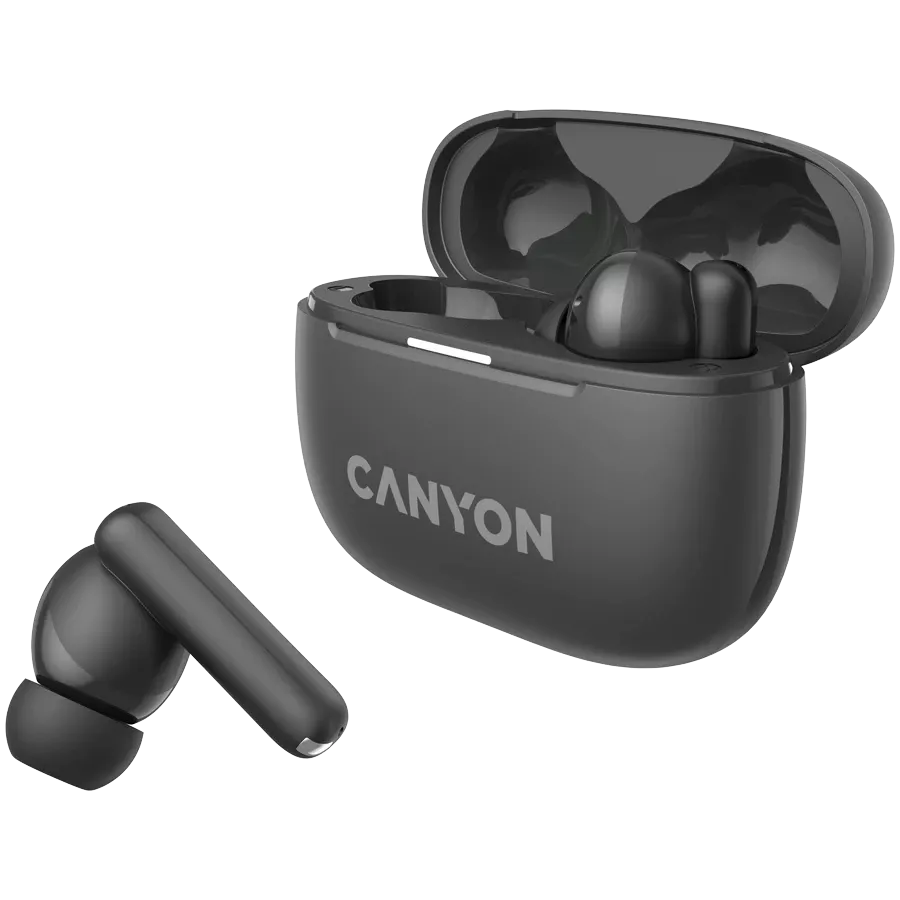 Наушники CANYON TWS-10 OnGo ANC ENC Black (CNS-TWS10BK) — Изображение №5