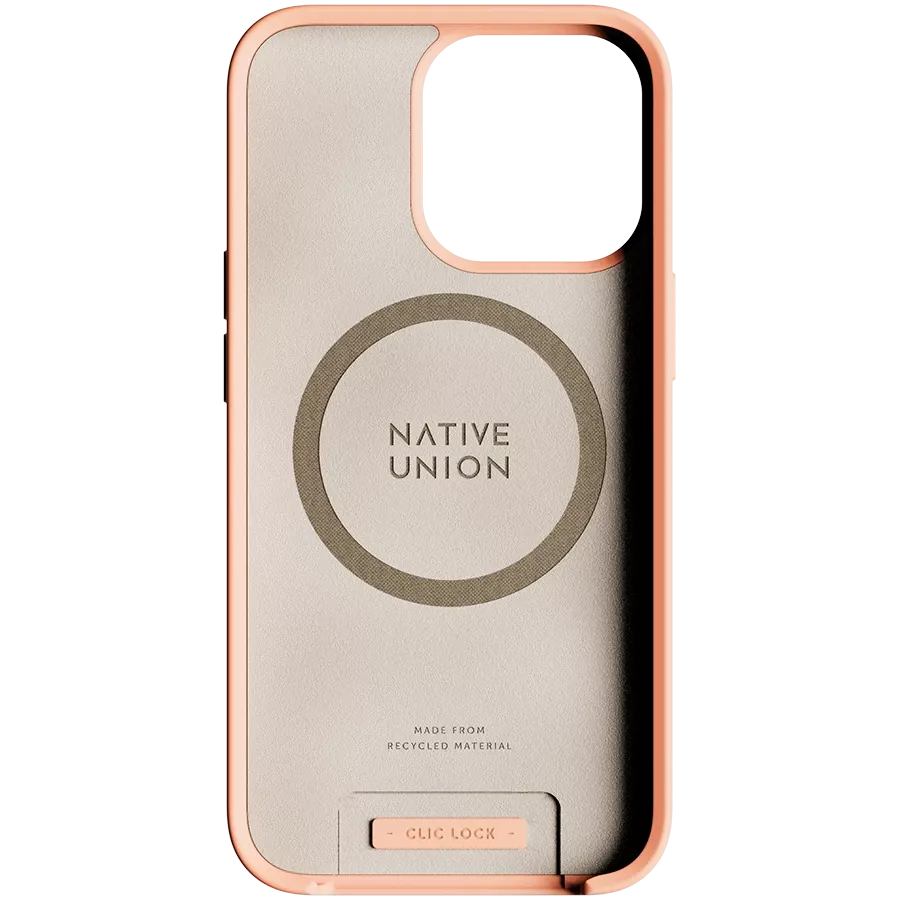 NATIVE UNION Θήκη CLIC POP με MagSafe, Ροδακινί for iPhone 13 Pro Max — Εικών №3