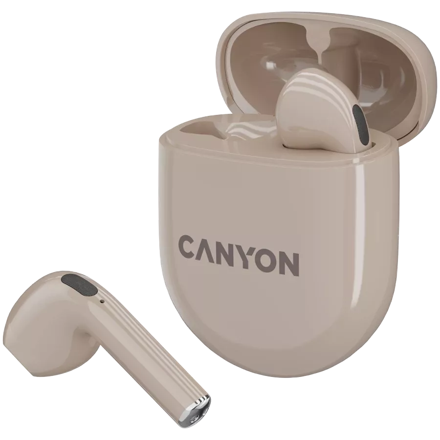 CANYON TWS-6 {Бездротове} Гарнітура, Бежевий — Зображення №3