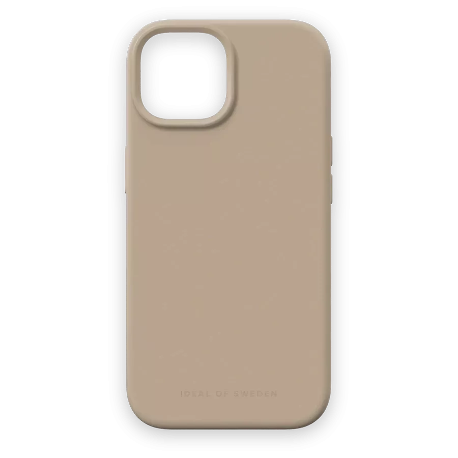 Чехол IDEAL OF SWEDEN Силиконовый  Бежевый для iPhone 15 Pro — Изображение №1