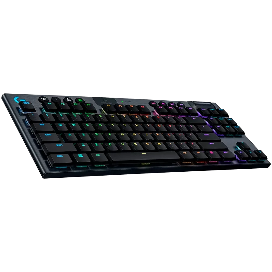 Πληκτρολόγιο LOGITECH G915, Ασύρματο, Carbon, Διεθνή Αγγλικά (Γραμμικός διακόπτης) — Εικών №2