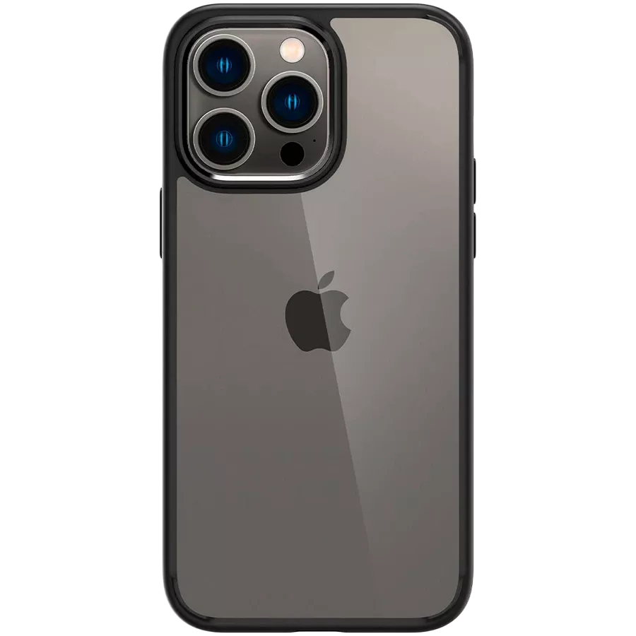 Чехол SPIGEN SGP Ultra Hybrid  Матовый чёрный для iPhone 14 Pro Max — Изображение №1