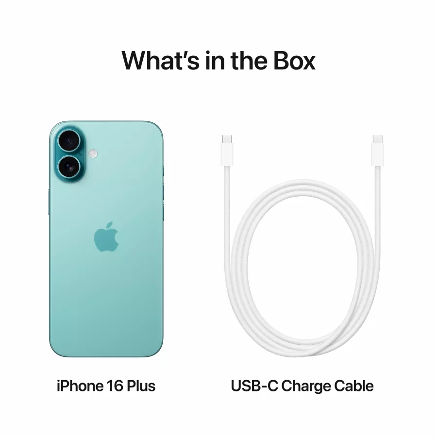 Apple iPhone 16 Plus, 512 GB, Teal — Image №8