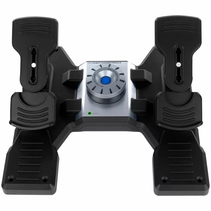 Педали управления LOGITECH G Saitek Pro Flight Rudder Pedals PC Black (L945-000005)  — Изображение №1
