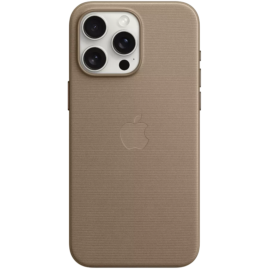 APPLE Θήκη FineWoven Case with MagSafe με MagSafe, Taupe for iPhone 15 Pro Max — Εικών №1