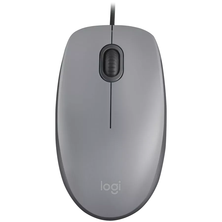 Мышь LOGITECH M110 Silent Mid Gray (L910-006760) — Изображение №1