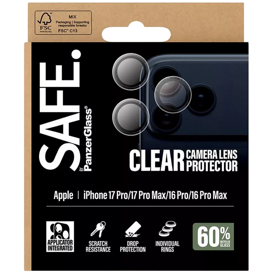 PANZERGLASS Camera Lens Protector for iPhone 17 Pro/17 Pro Max — Εικών №2 PANZERGLASS Camera Lens Protector for iPhone 17 Pro/17 Pro Max — Εικών №2