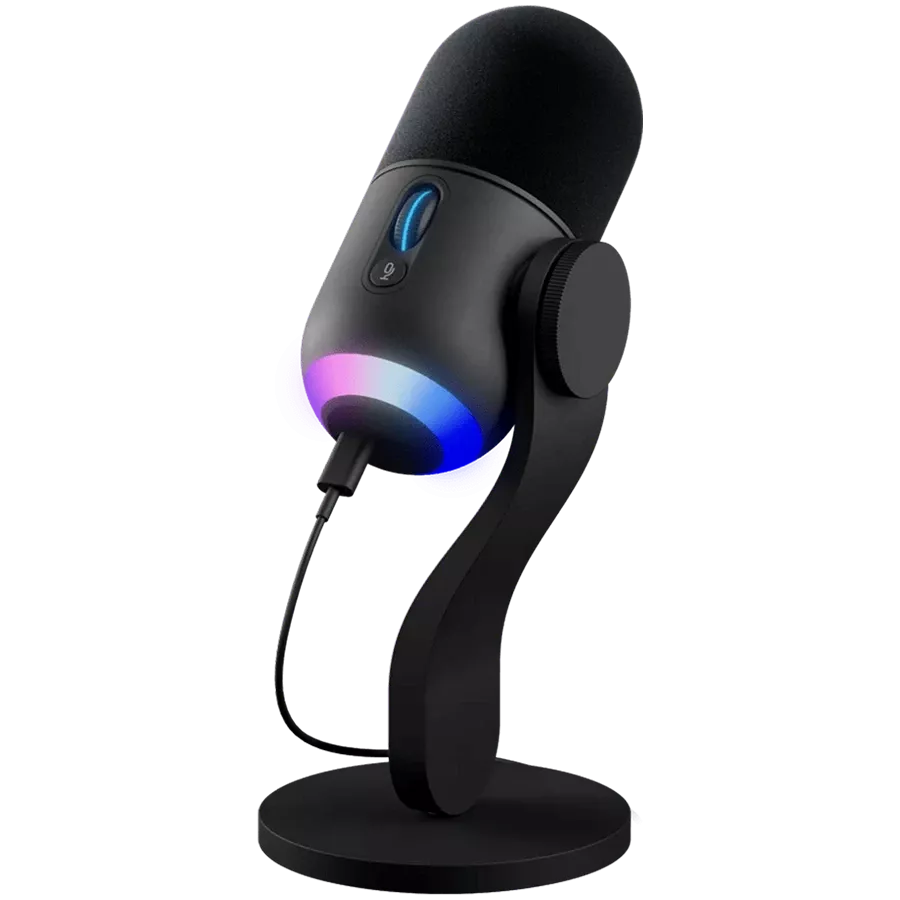 Микрофон LOGITECH Yeti GX Dynamic RGB Gaming Mic with Lightsync Black (L988-000569) — Изображение №3