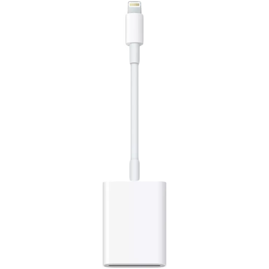 APPLE Card Reader 1 in 1 (SD), Lightning, White — Image №1